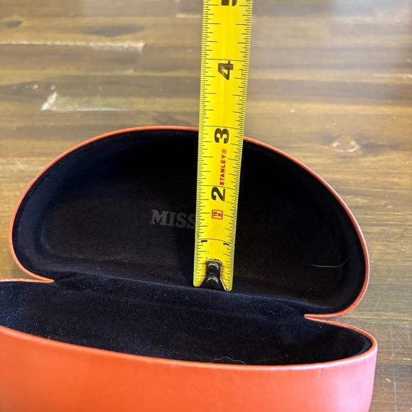 Missoni Sunglasses Hard Case Logo Designer Eyewear - Picture 5 of 5